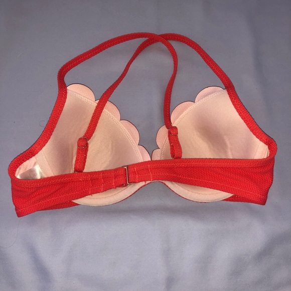 Coral scalloped swim set - Picture 3 of 8